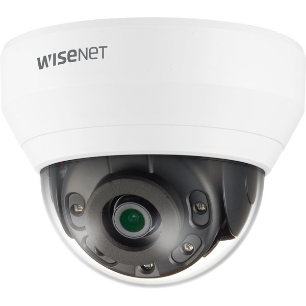 Samsung Wisenet Q Network Indoor Dome Camera, 2Mp 30Fps, 2.8Mm Fixed Focal QND-6012R
